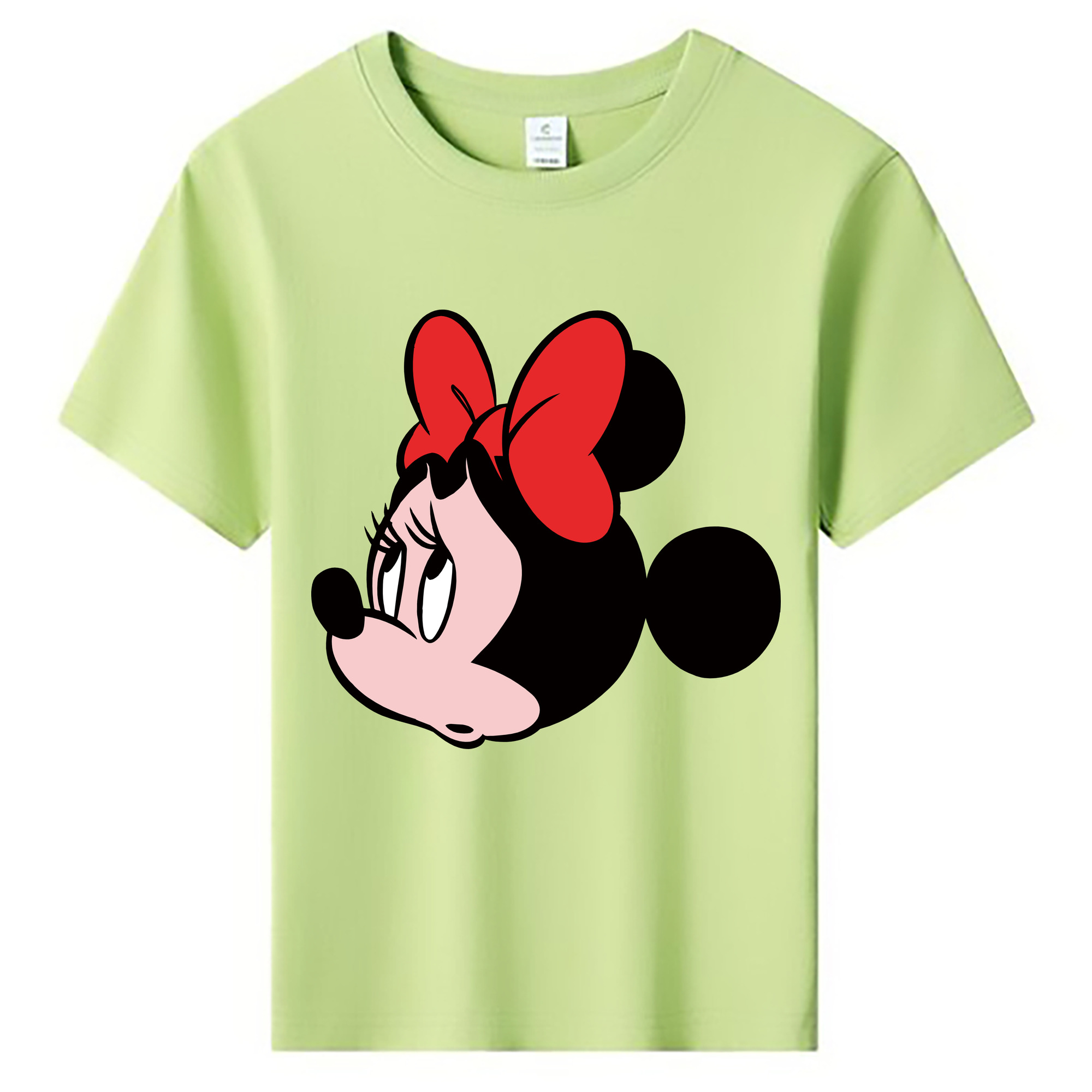 ミッキーマウス Mickey Mouse 綿100％キッズTシャツ（フロントプリント）